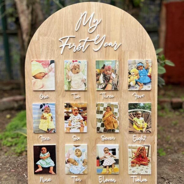 My First Year- Memory Board