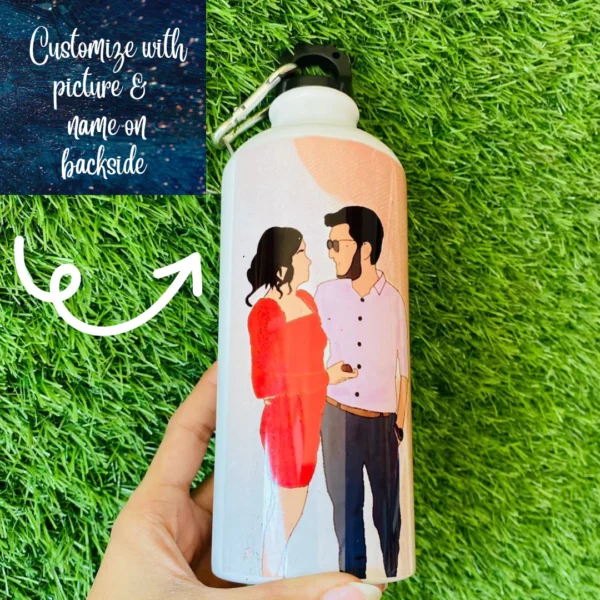 Aqua Canvas Photo Bottles